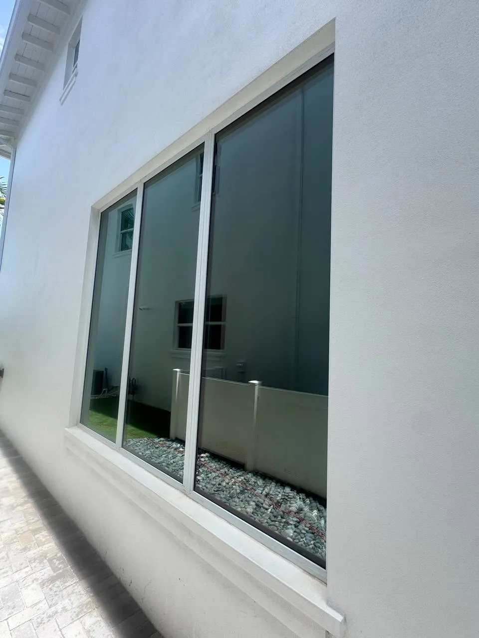 Two-storey window cleaning in Ibis, West Palm Beach